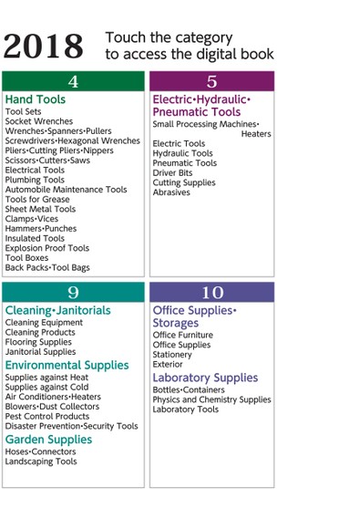 商品カテゴリ索引 2018 英語版