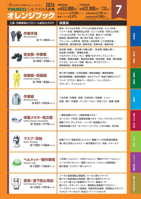 トラスコ デジタルオレンジブック2026 7分冊